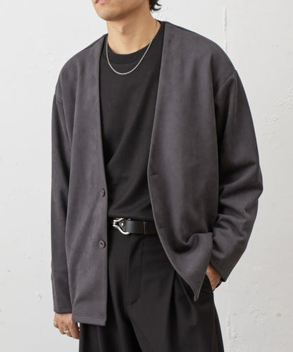 復刻款 可成套 合成麂皮 開衫