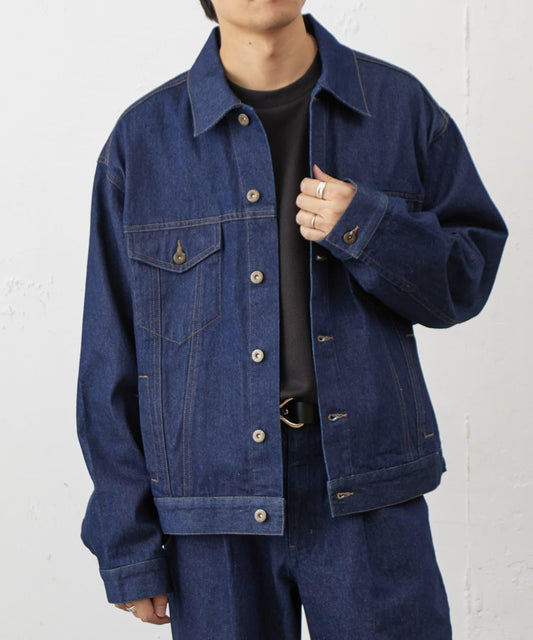 可成套搭配 天然竹節牛仔 牛仔夾克