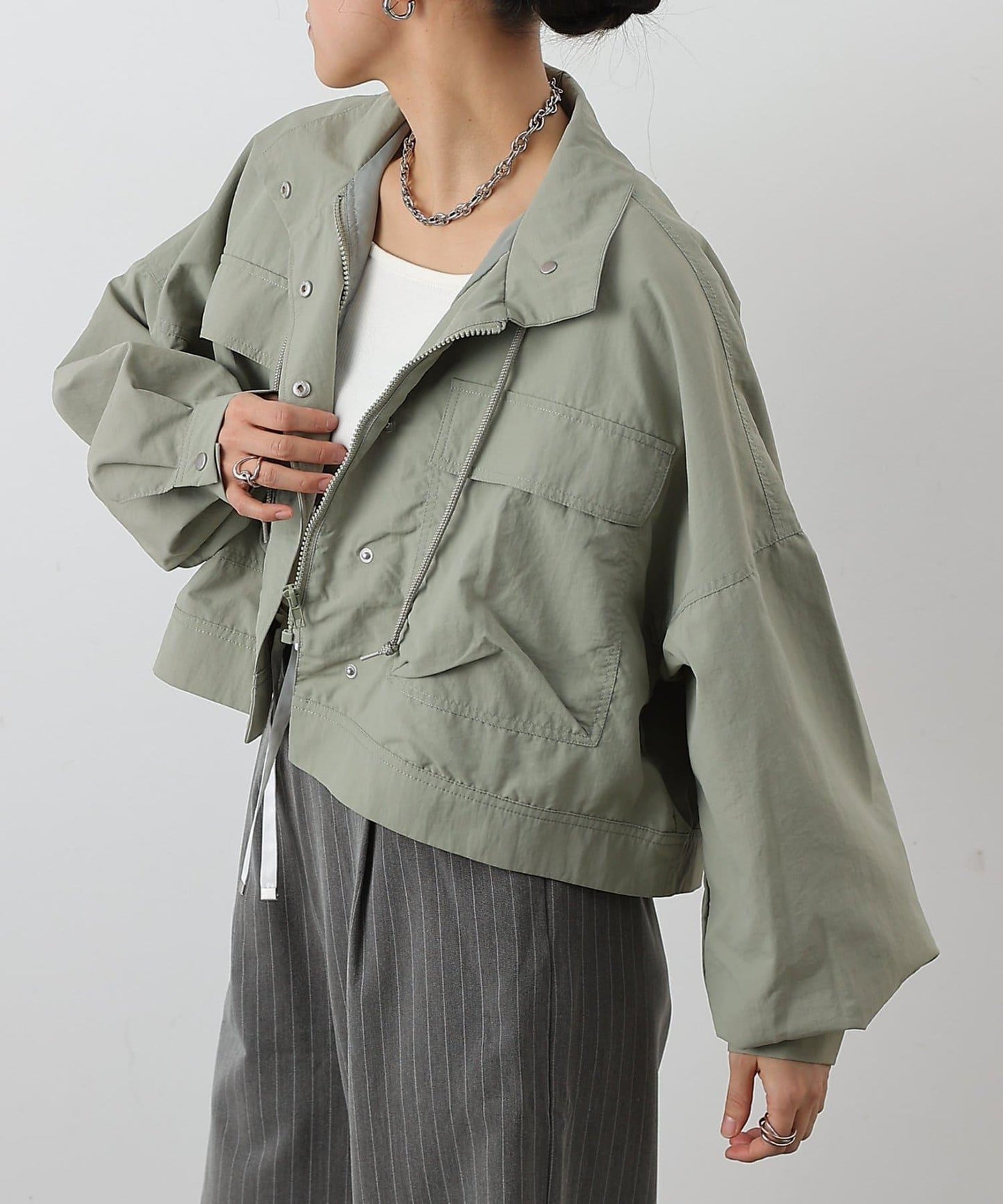 軍事風 短款 夾克（復刻款）