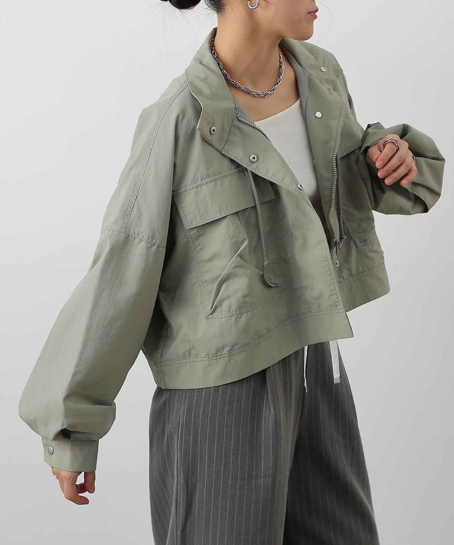 軍事風 短款 夾克（復刻款）