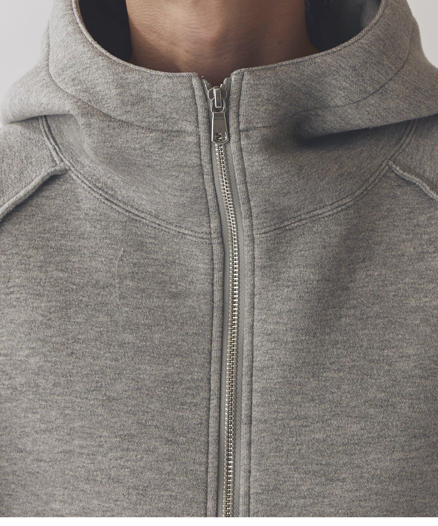 雙重提花連帽衛衣