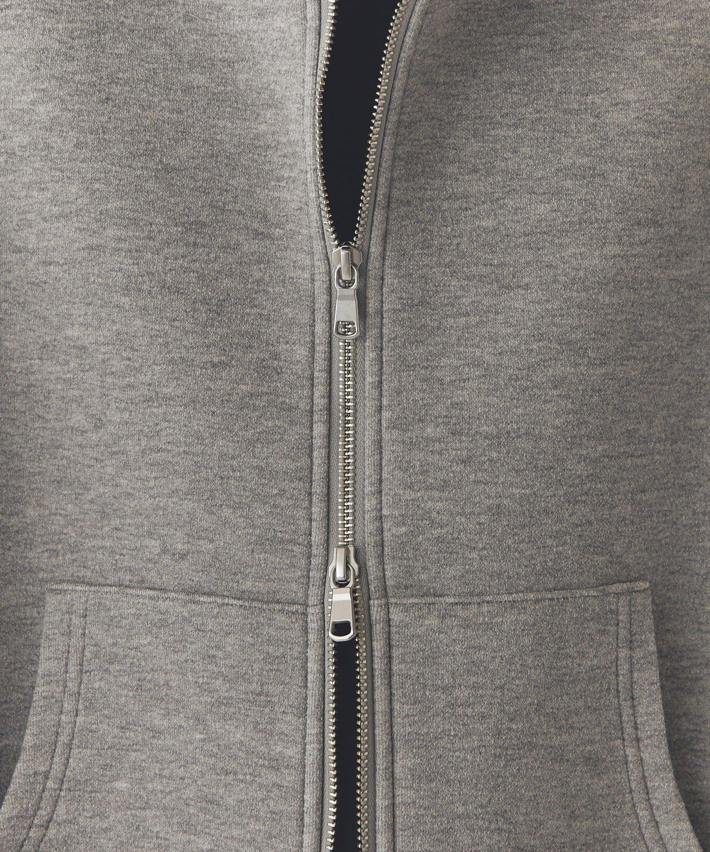 雙重提花連帽衛衣