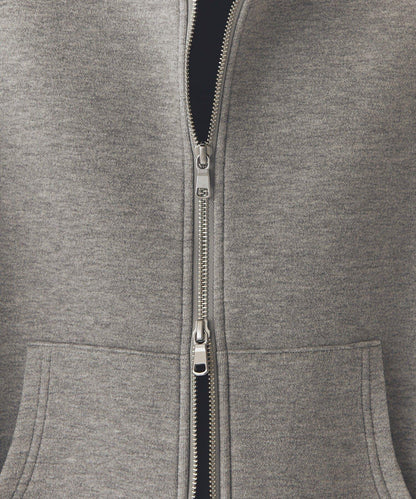 雙重提花連帽衛衣