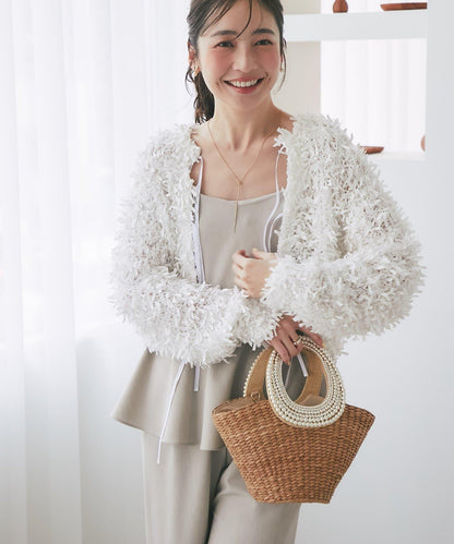 荷葉邊吊帶連體褲