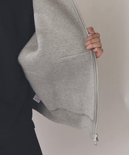 雙重提花連帽衛衣