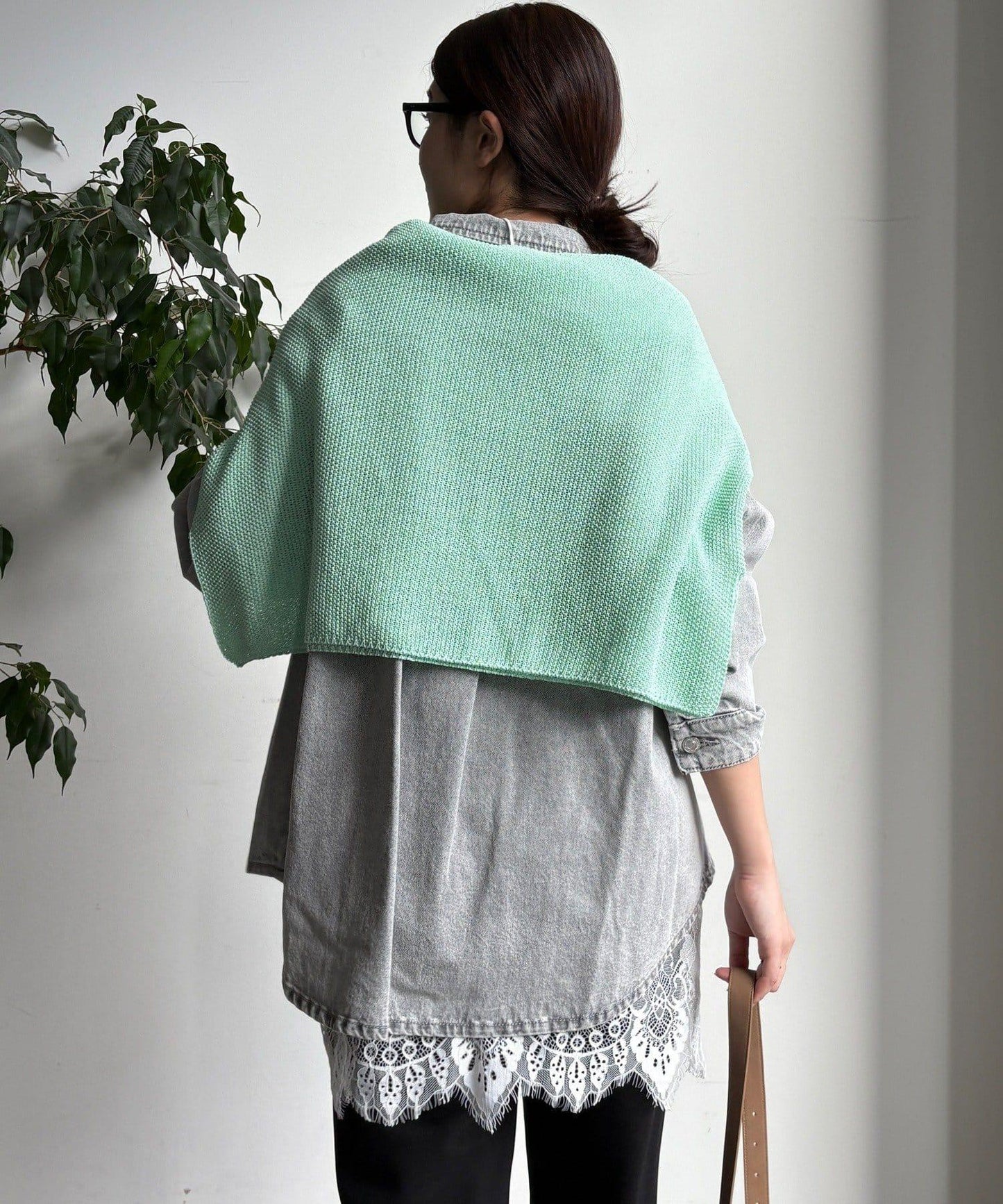 牛仔面料襯衫（網絡）