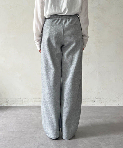 厚款複合面料褲子