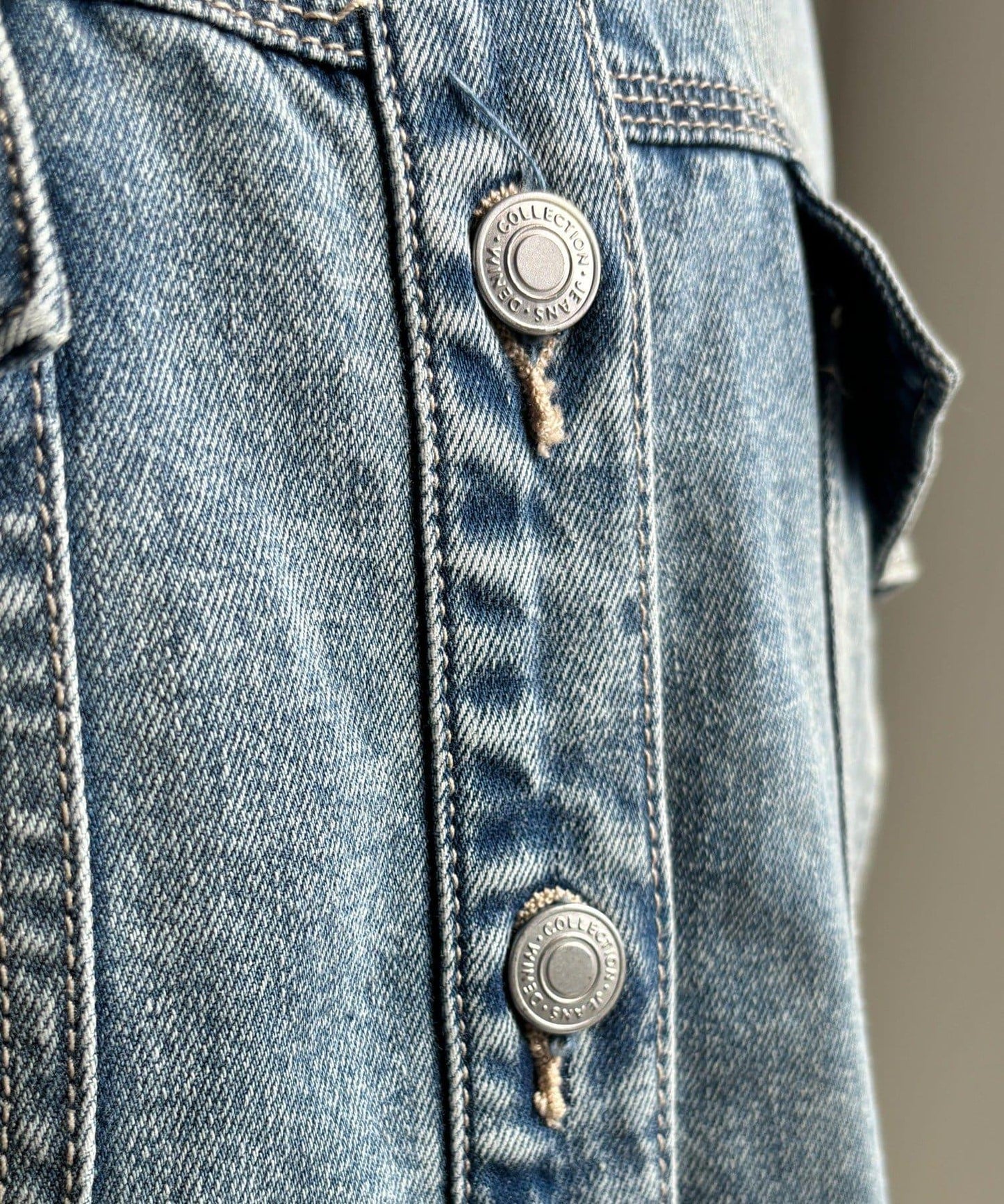 牛仔面料襯衫（網絡）