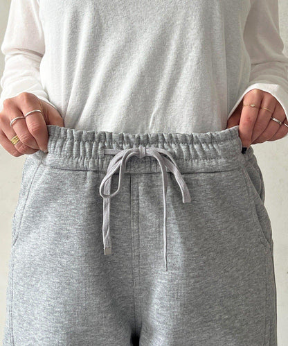 厚款複合面料褲子