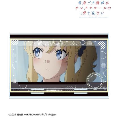 青春ブタ野郎はサンタクロースの夢を見ない（青春豬頭少年不會夢到聖誕老人） 豊浜のどか 附場面寫配件 大號亞克力立牌