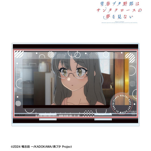 青春ブタ野郎はサンタクロースの夢を見ない（青春豬頭少年不會夢到聖誕老人） 雙葉理央 BIG亞克力立牌（含場景片段配件）