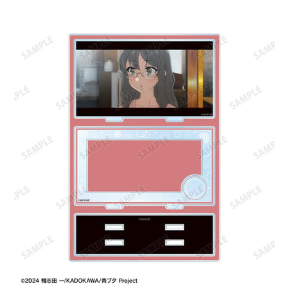 青春ブタ野郎はサンタクロースの夢を見ない（青春豬頭少年不會夢到聖誕老人） 雙葉理央 BIG亞克力立牌（含場景片段配件）