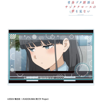 青春ブタ野郎はサンタクロースの夢を見ない（青春豬頭少年不做聖誕節的夢） 赤城鬱実 帶場景片配件大號亞克力立牌