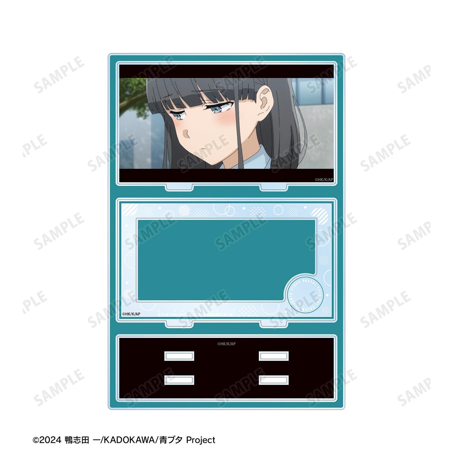 青春ブタ野郎はサンタクロースの夢を見ない（青春豬頭少年不做聖誕節的夢） 赤城鬱実 帶場景片配件大號亞克力立牌