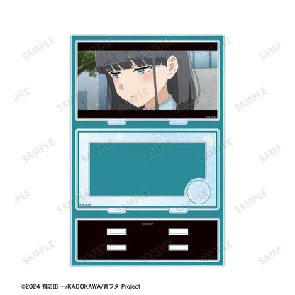 青春ブタ野郎はサンタクロースの夢を見ない（青春豬頭少年不做聖誕節的夢） 赤城鬱実 帶場景片配件大號亞克力立牌