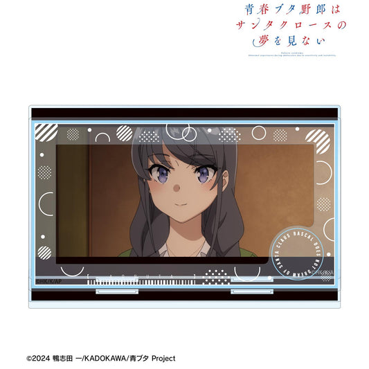 青春ブタ野郎はサンタクロースの夢を見ない（青春豬頭少年不會夢到聖誕老人） 桜島麻衣 含場景配件大號亞克力立牌