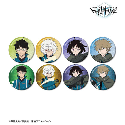 《境界觸發者》（境界觸發者） 新繪系列 戰鬥開始ver. 收藏亮片徽章 完整套BOX（8包入）