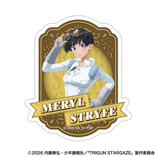 《槍神Trigun》 STARGAZE_系列 メリル・ストライフ 貼紙