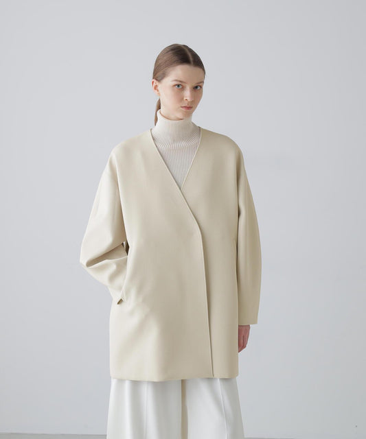 拼色複合面料夾克