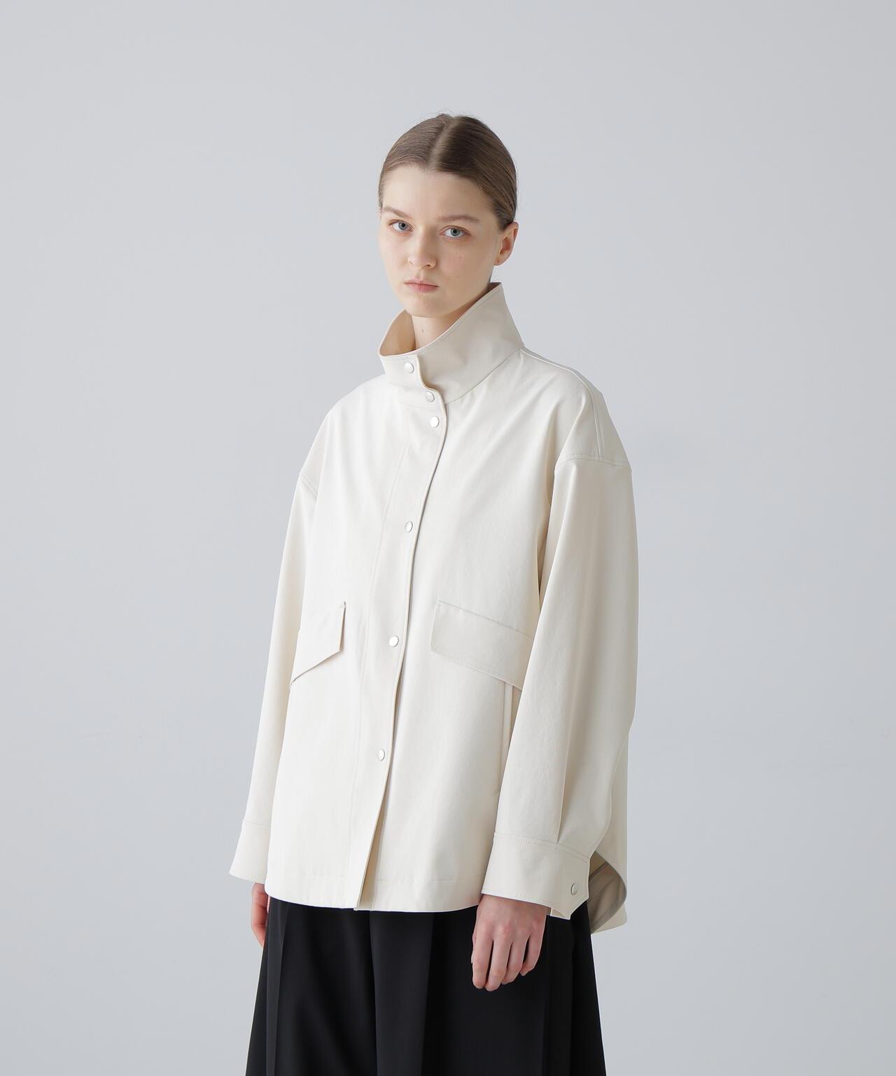 紙質感彈力夾克