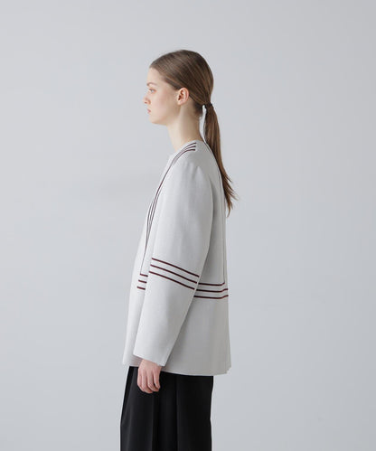 粗線條刺繡 夾克