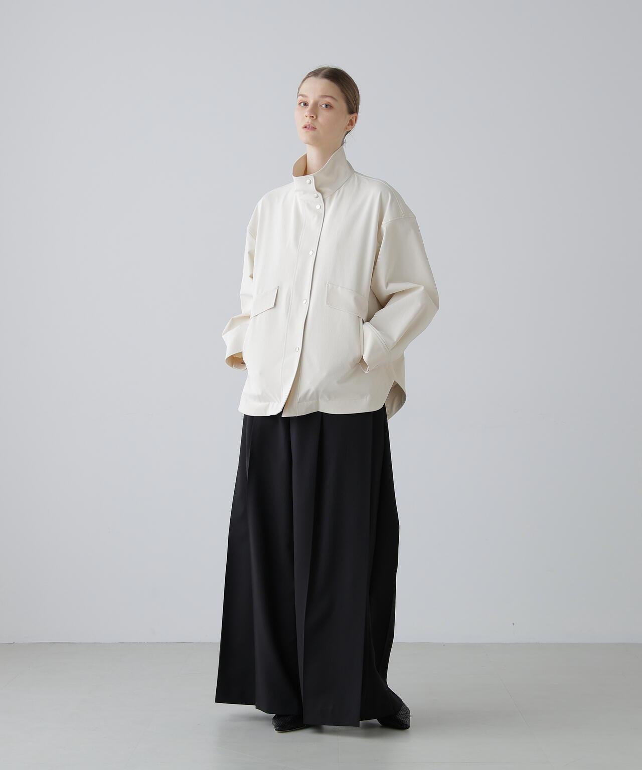 紙質感彈力夾克