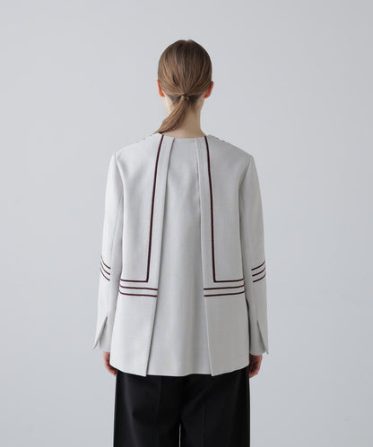 粗線條刺繡 夾克