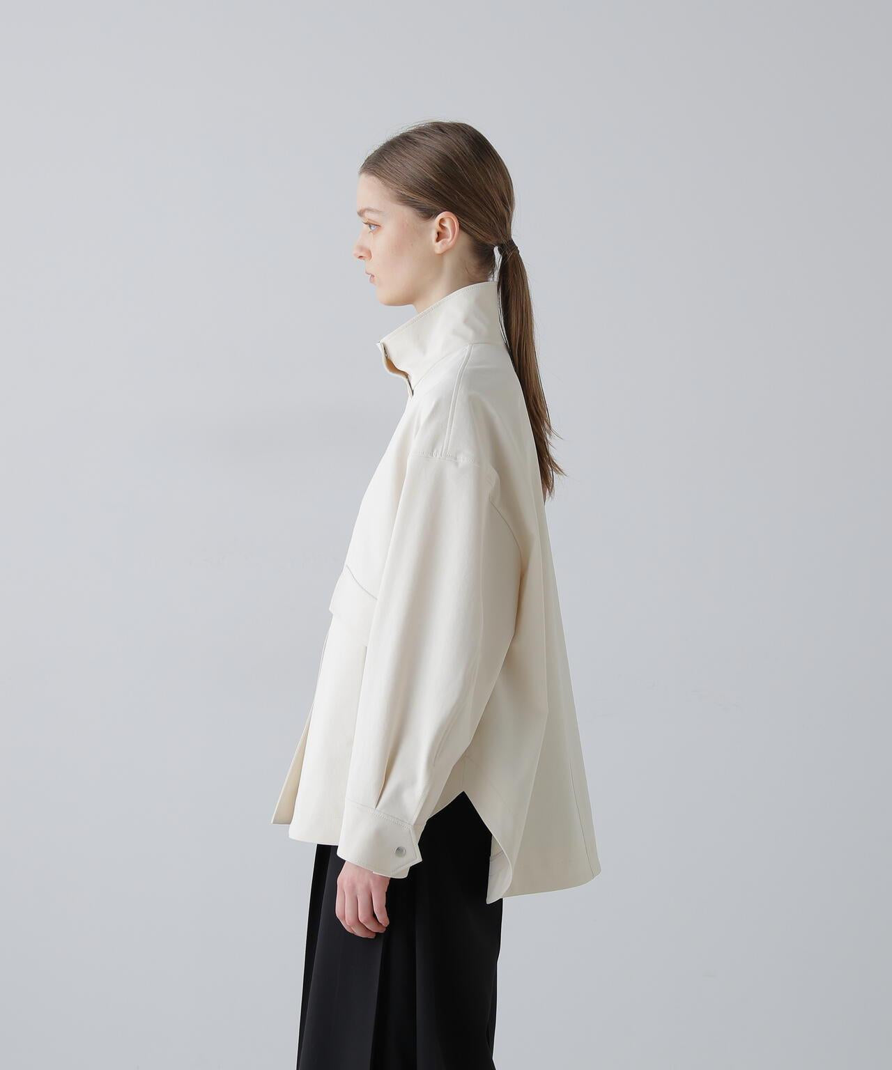 紙質感彈力夾克