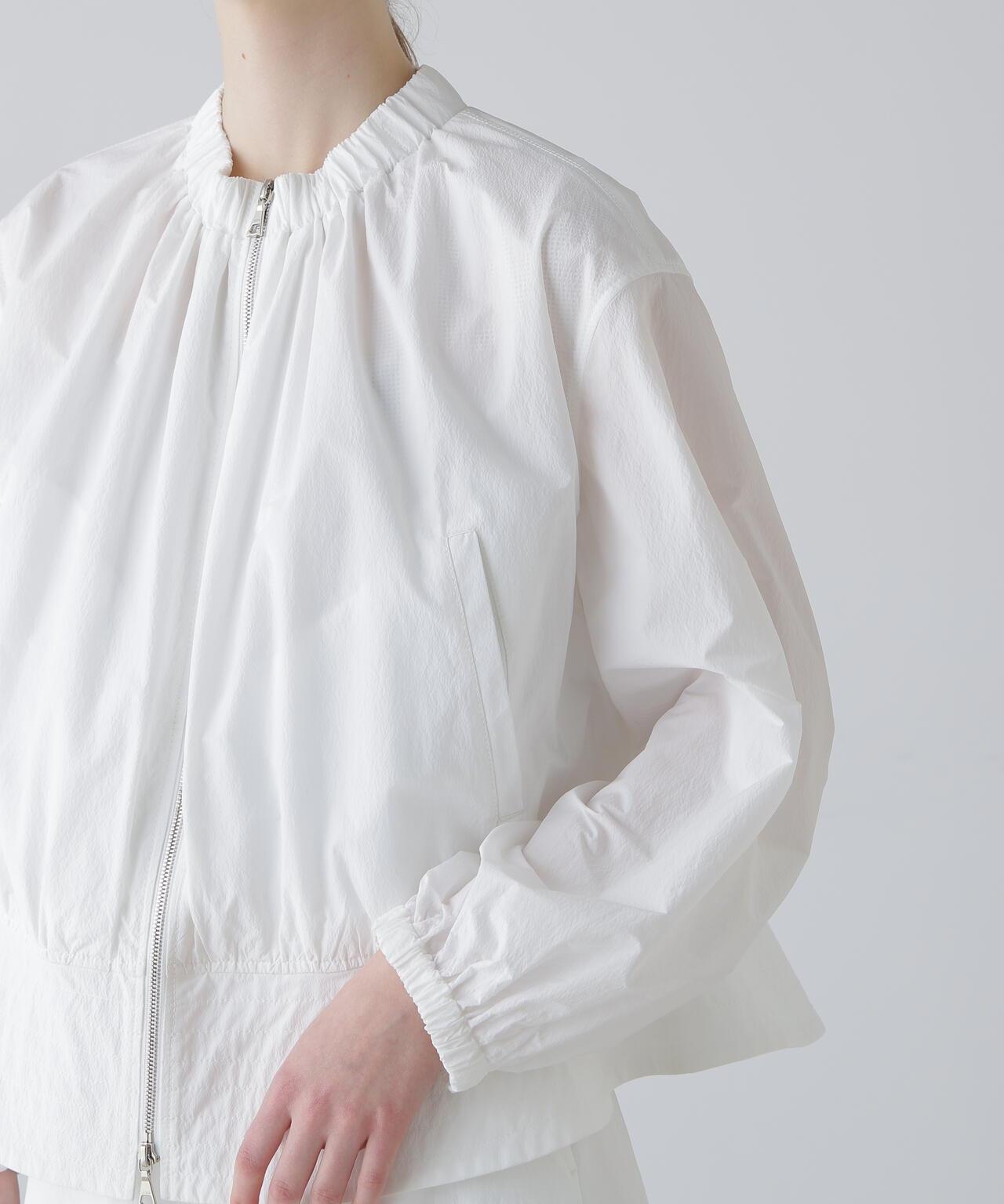 紙感尼龍材質夾克