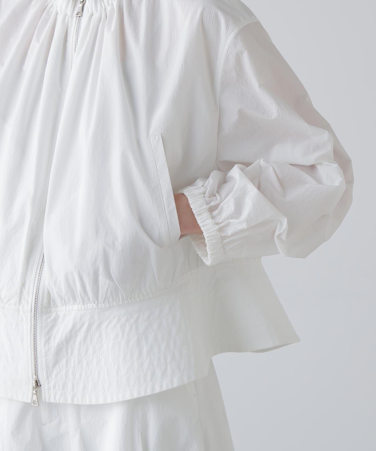 紙感尼龍材質夾克