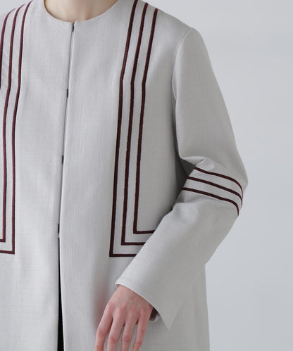 粗線條刺繡 夾克