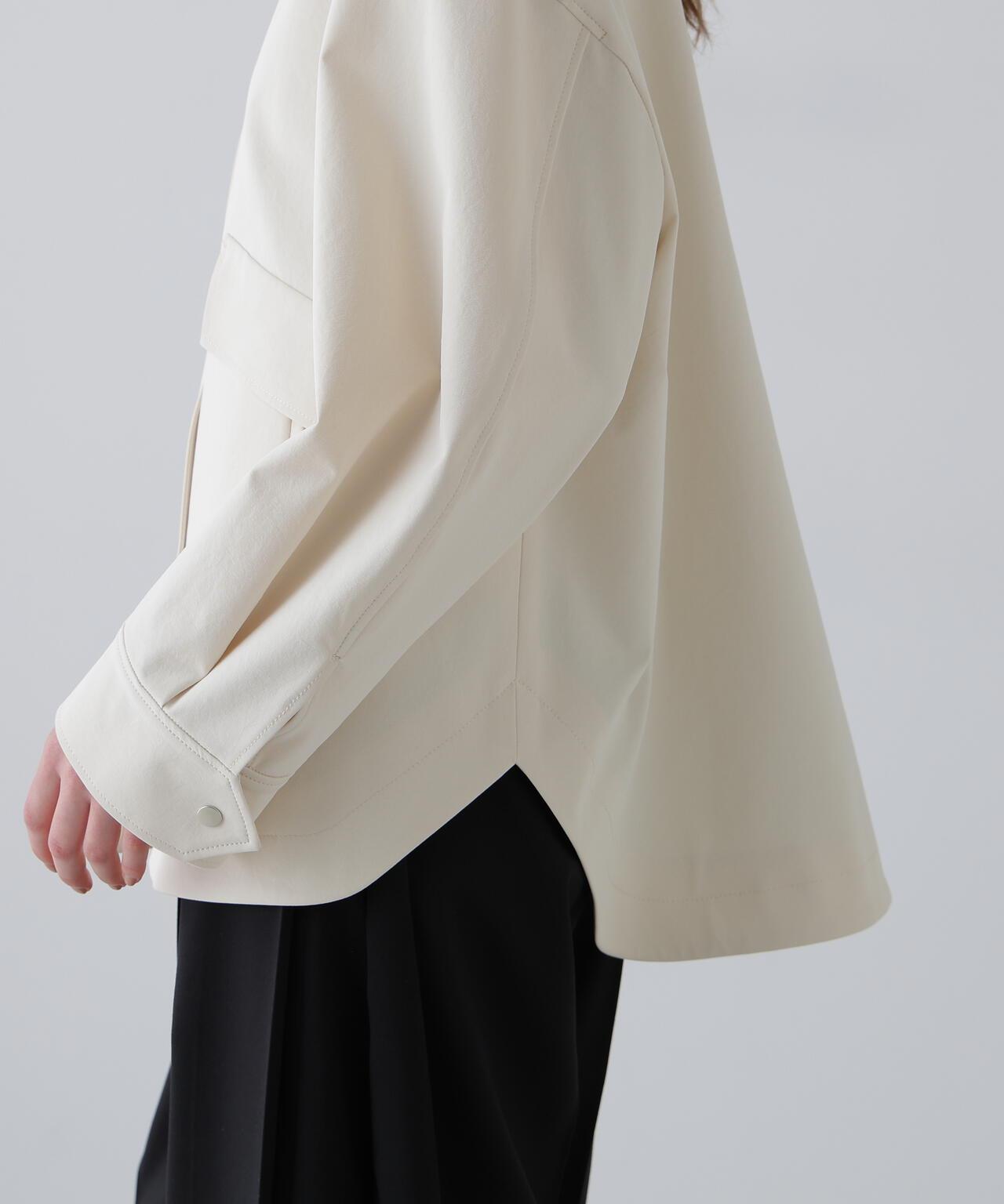 紙質感彈力夾克