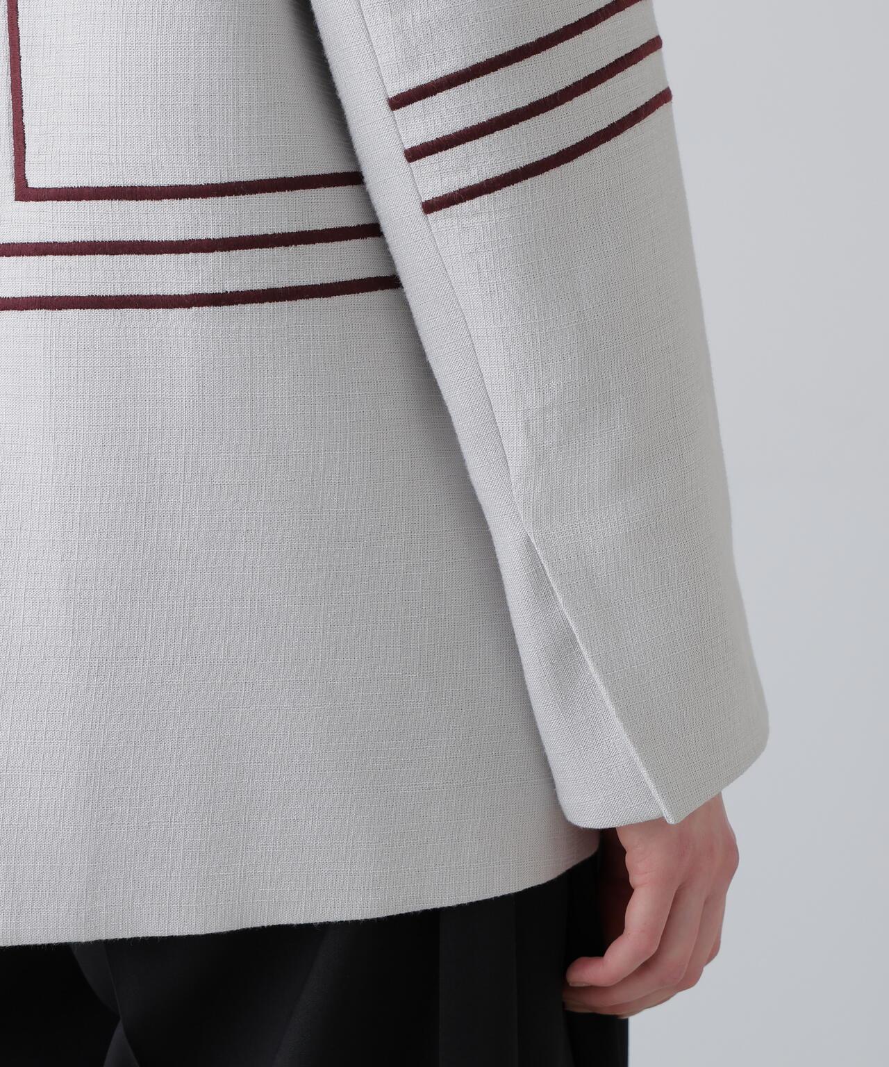 粗線條刺繡 夾克