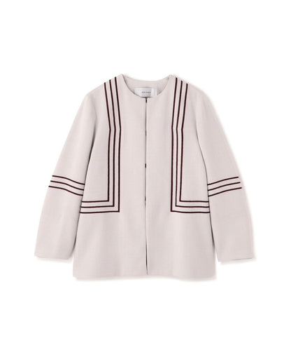 粗線條刺繡 夾克