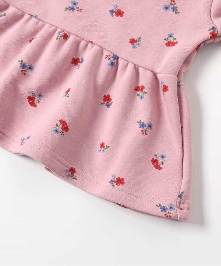 肩部蝴蝶結荷葉下襬衛衣