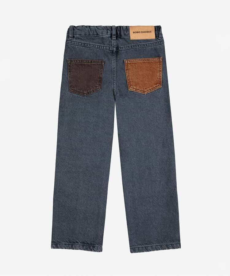 colorblock dnm 兒童長褲