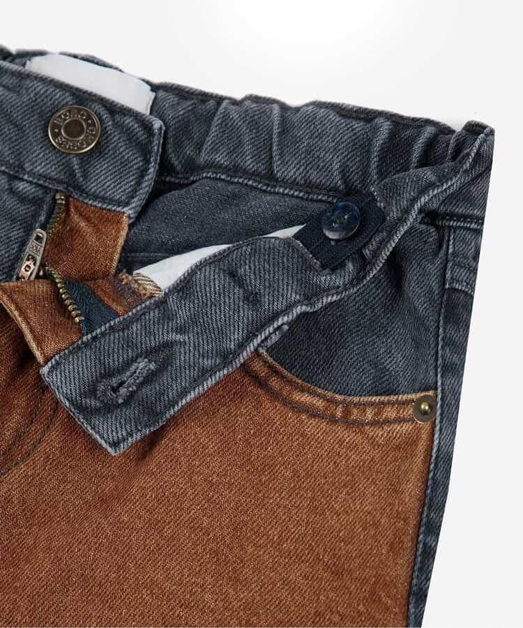 colorblock dnm 兒童長褲