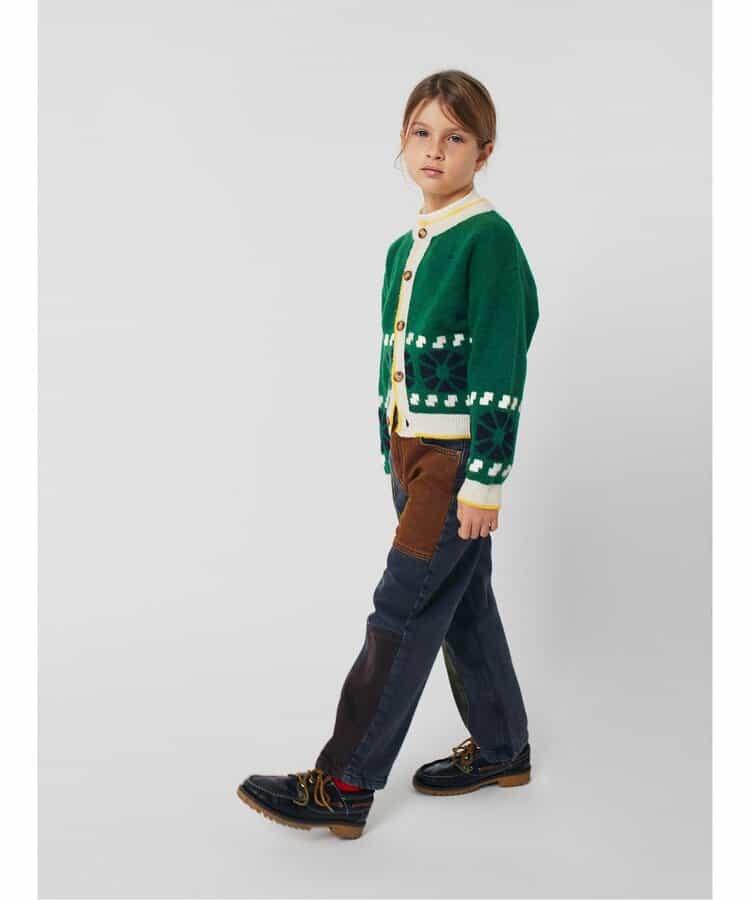 colorblock dnm 兒童長褲