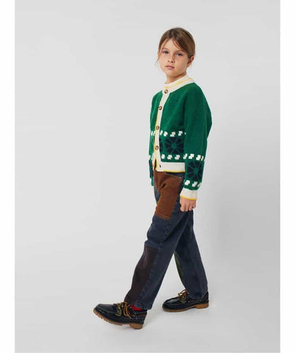 colorblock dnm 兒童長褲