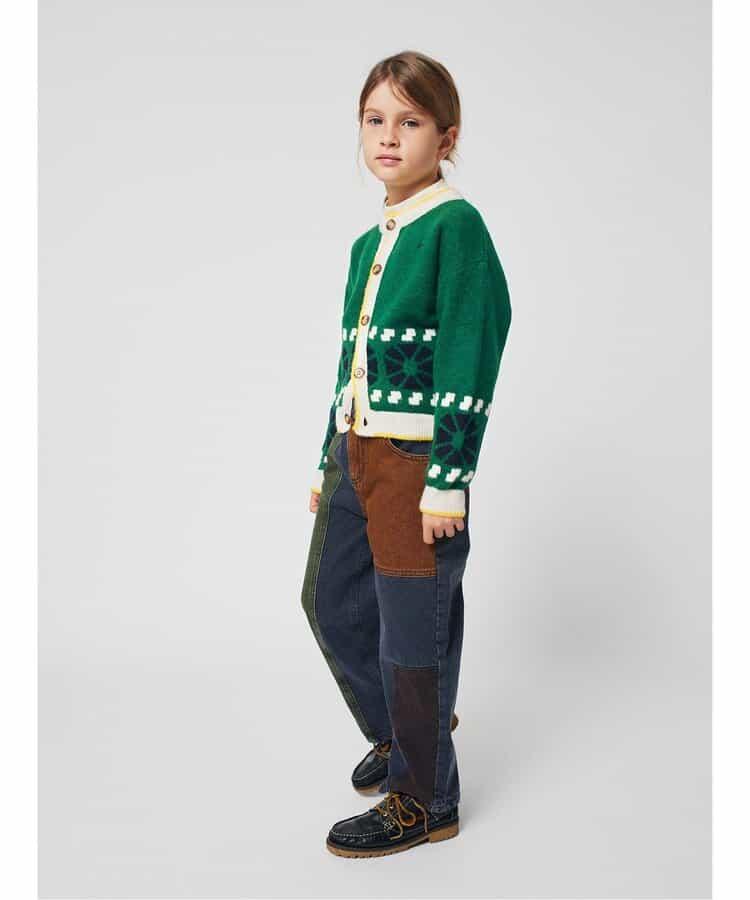 colorblock dnm 兒童長褲