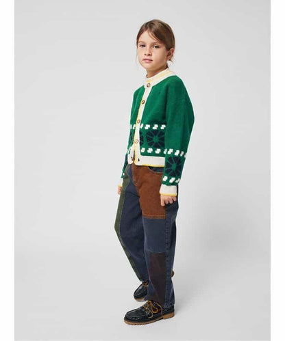 colorblock dnm 兒童長褲