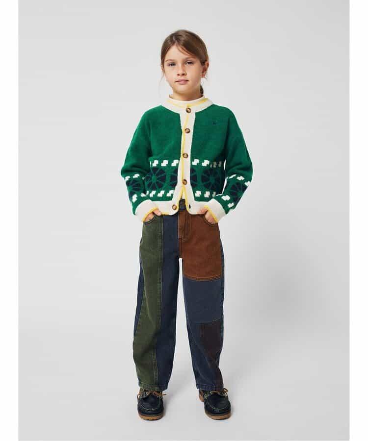 colorblock dnm 兒童長褲