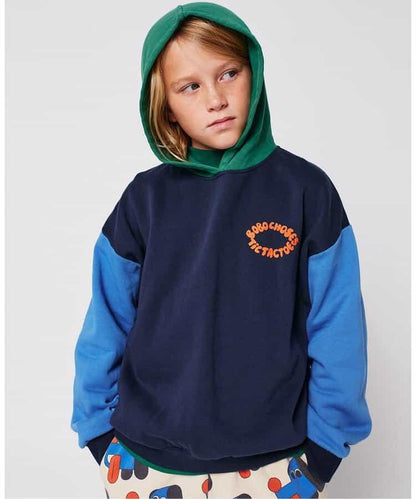 Tic Tac Toe 兒童套頭連帽衛衣