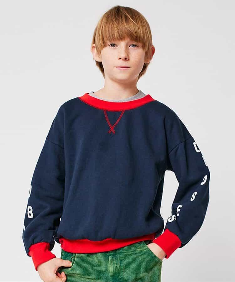 colorblock配色設計 兒童衛衣