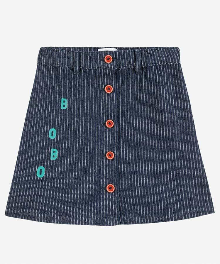 denim 兒童半身裙