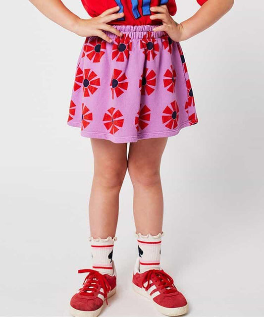 滿版Kaleidoscope圖案 半身裙（兒童款）