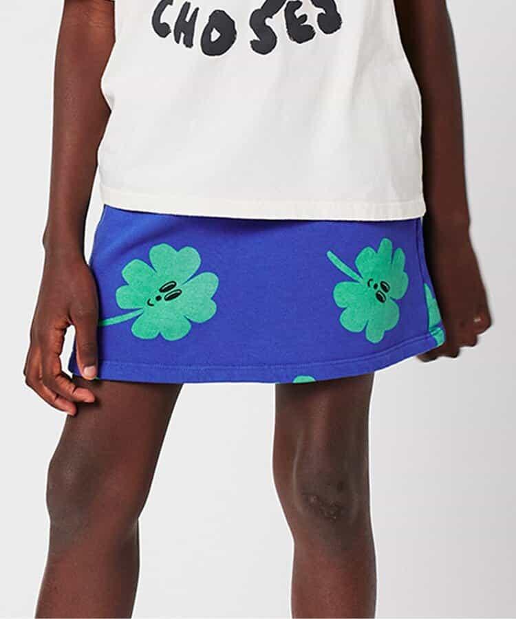 全面印花 Lucky Clover 圖案 半身裙 兒童款