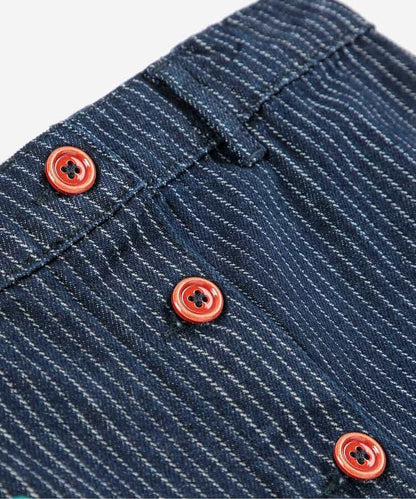 denim 兒童半身裙