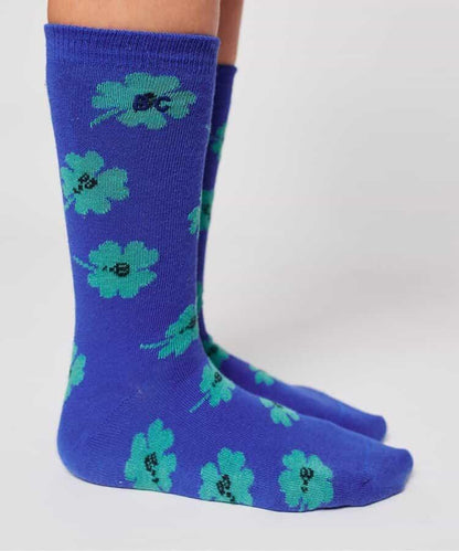 滿印 Lucky Clover 圖案 長襪（兒童款）