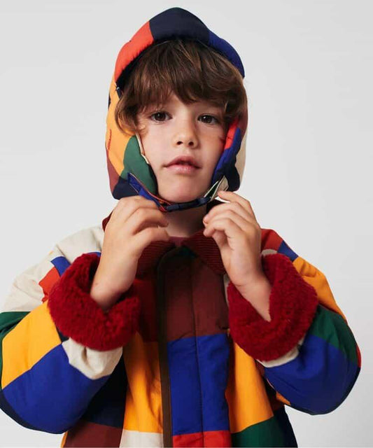 Multicolor Tiles chapka 童款 帽子